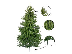 Vianocny stromcek Smrek 220cm Royal Wild s bublinkami