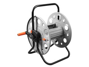 Stojan na záhradnú hadicu, kovový, na 100 m hadice 1/2" 15-790