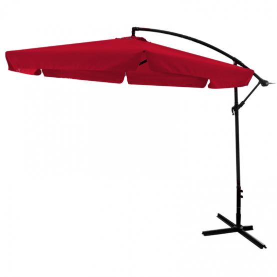 Záhradný slnečník 300cm RED Trabem