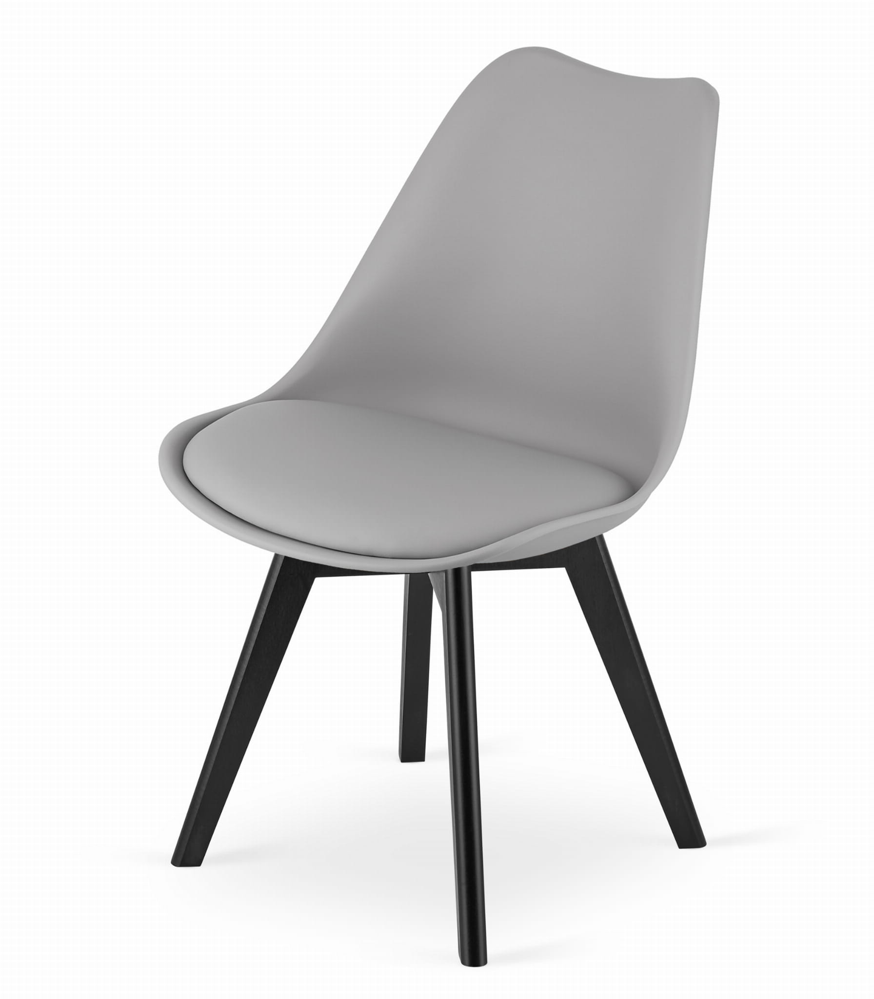 Bestent Jedálenská stolička šedá škandinávsky štýl Dark-Basic