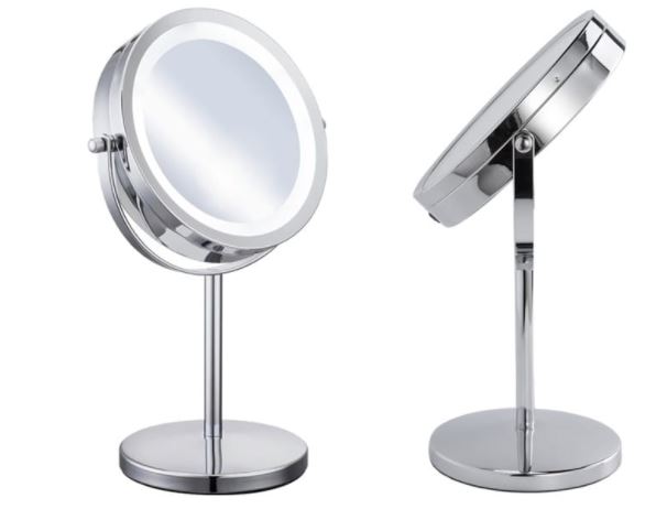 Kozmetické LED zrkadlo 15cm