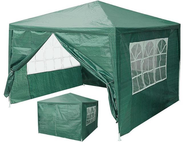 ZÁHRADNÝ ALTÁNOK 3X3 110g/m2 M ZELENÝ GARDEN