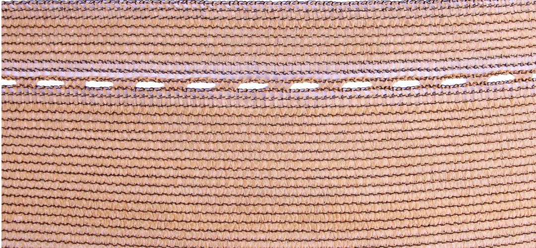 Tieniaca sieť 1,2x25m 95% 200g Beige