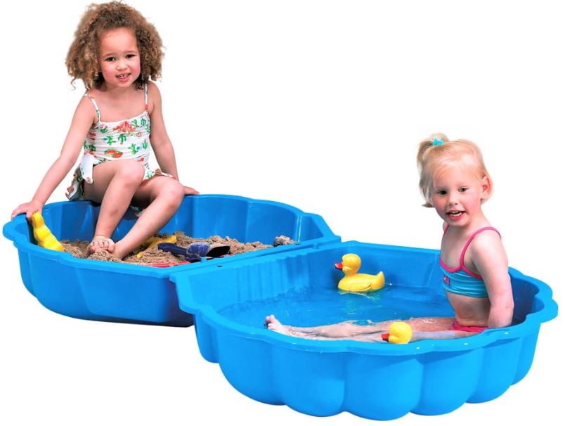 Pieskovisko bazén Corfu s vekom 102 cm modrá