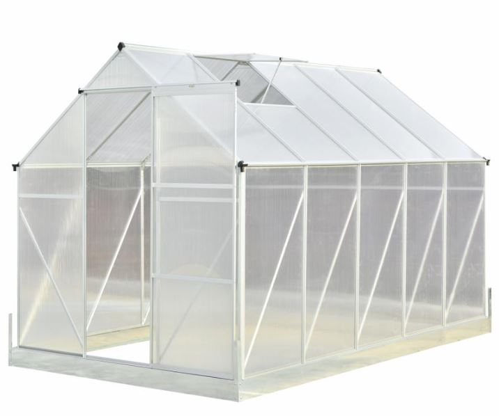 Polykarbonátový skleník 3,1x1,9x1,95m
