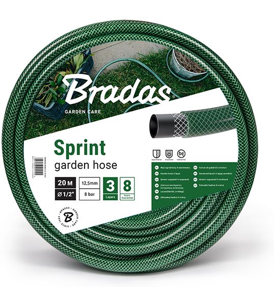 Záhradná hadica 1/2" 20m zelená SPRINT