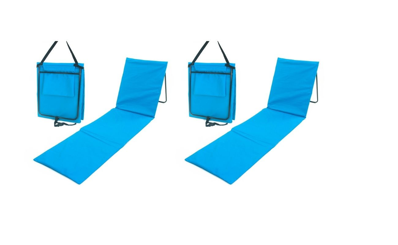 Plážové podložkové lehátko Handy Blue 2ks