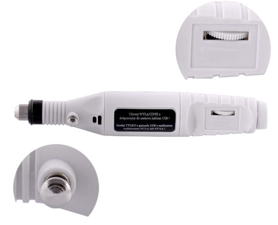 Brúska na nechty USB 10W Mini