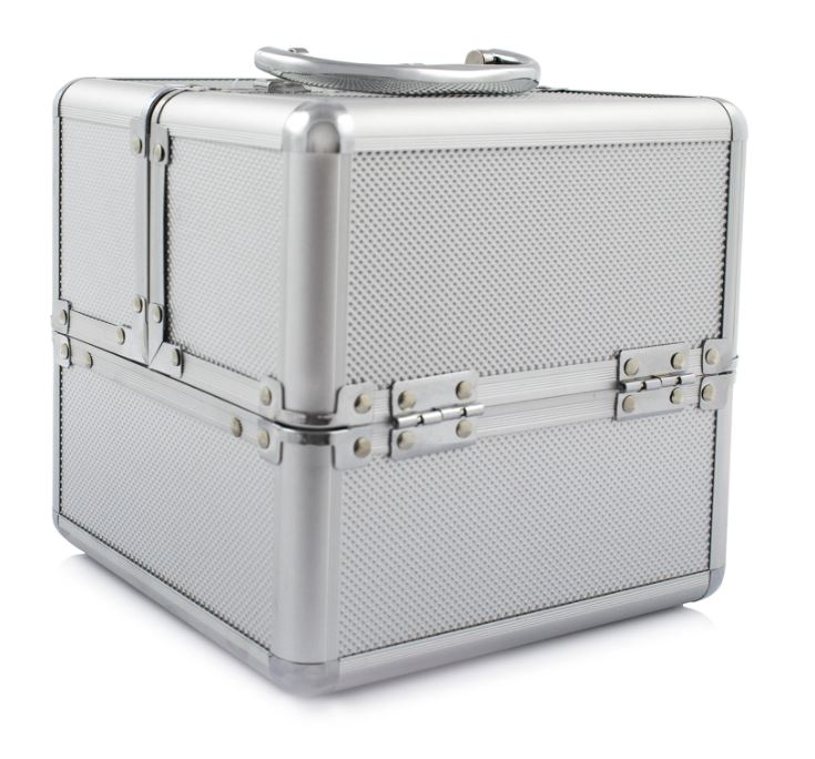 Kozmetický kufrík Silver Glory - S