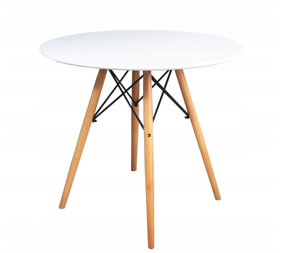 Bestent Jedálenský stôl 60cm Anello White
