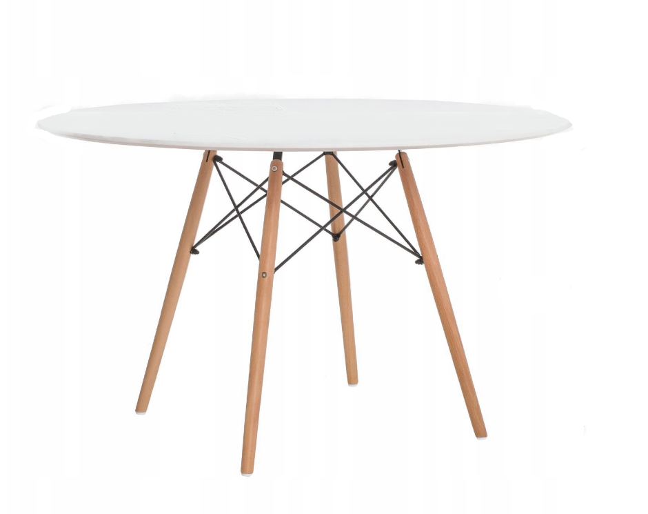 Bestent Jedálenský stôl 100cm Anello White