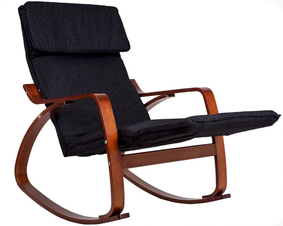 Hojdacie kreslo WOOD DARK
