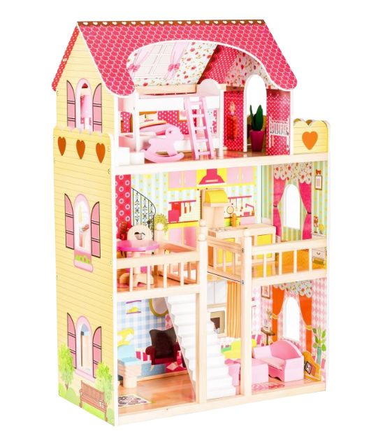 Rozprávkový domček pre bábiky PINK HOUSE