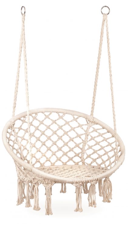 Záhradné hojdacie kreslo BEIGE LUXURY