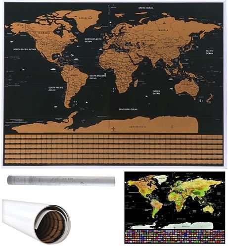 Stieracia mapa sveta
