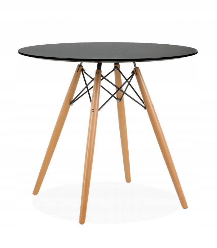 Bestent Jedálenský stôl 80cm Anello Black
