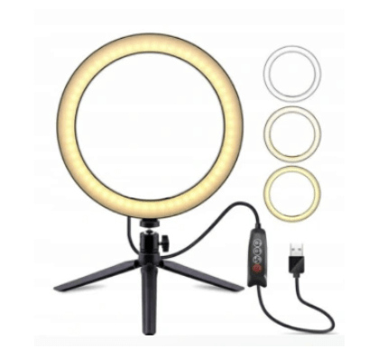 Stojanový ring light 40cm