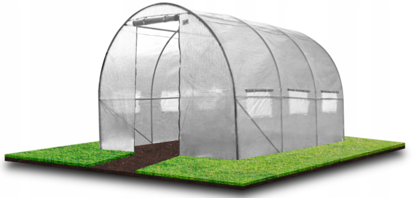 Záhradný fóliovník BIELY 2x4m s UV filtrom STANDARD