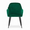 Zamatová stolička Smaragd VELVET