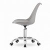 Kancelárska stolička šedá škandinávsky štýl BASIC