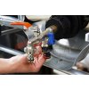 pol pl Metalowy kran czerpalny 1 2 z dwoma zaworami i plastikowa nakretka do zbiornikow typu mauser 1000l IBC PKR1 2 przylacze do weza ogrodowego GRATIS 10732 7