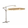 B SK 11157 Záhradný slnečník skladací 350cm Cream naše fotky (1)