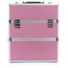 kozmetický kufrík ružový 2