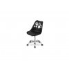 Kancelárska stolička čierna škandinávsky štýl PAW Basic