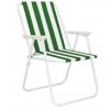 skladacia stolička zelená