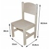 Detská drevená stolička s operadlom (1)