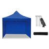 Nožnicový stan 3x3 m modrý All-in-One
