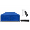 Nožnicový stan 3x6 m modrý All-in-One