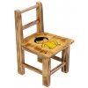drevená stolička lolek a bolek 1