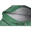 Krycia plachta zeleno - strieborná 12x18 m 130 g / m2