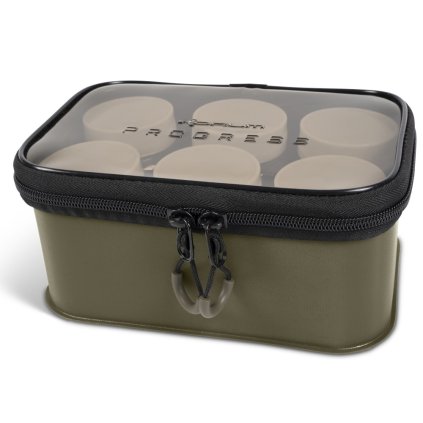 korum pouzdro progress eva hookbait pouch 6 tub
