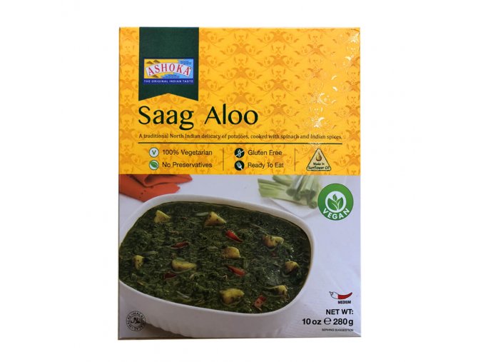 Ashoka saag aloo