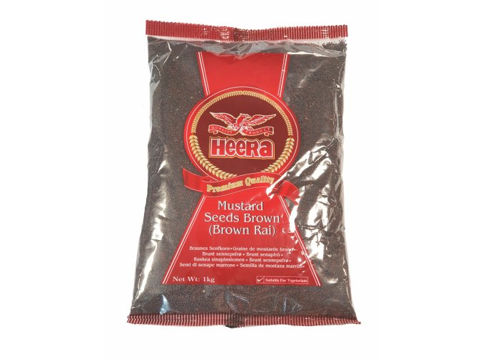 2123 heera horcicne seminko hnede mustard seeds 1kg