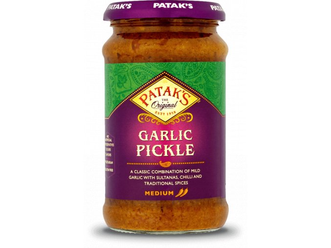 pataks garlic pickle 300g