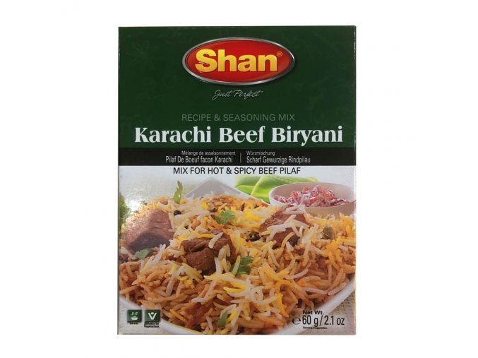 Shan karachi beef biryani