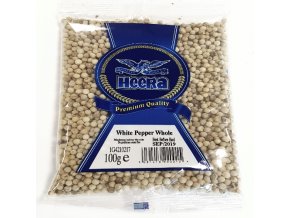 heera white pepper whole 100g