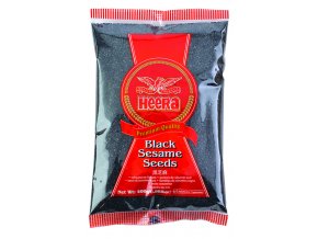 2611 heera cerny sezam cely black sesame seeds 100g