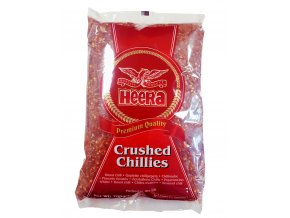 2105 heera cervene chilli drcene crushed red chillies hot 700g