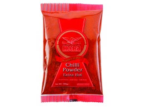 2186 heera cervene chilli prasek red chili powder extra hot 100g