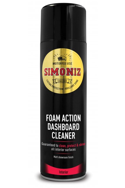 SAPP0076A Simoniz Foam Action Dashboard Cleaner