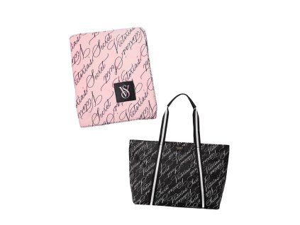 Deka a Plyšová Taška Victoria’s Secret