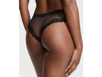 Zvodné brazilky Tease s čipkou a sieťovinou Victoria's Secret