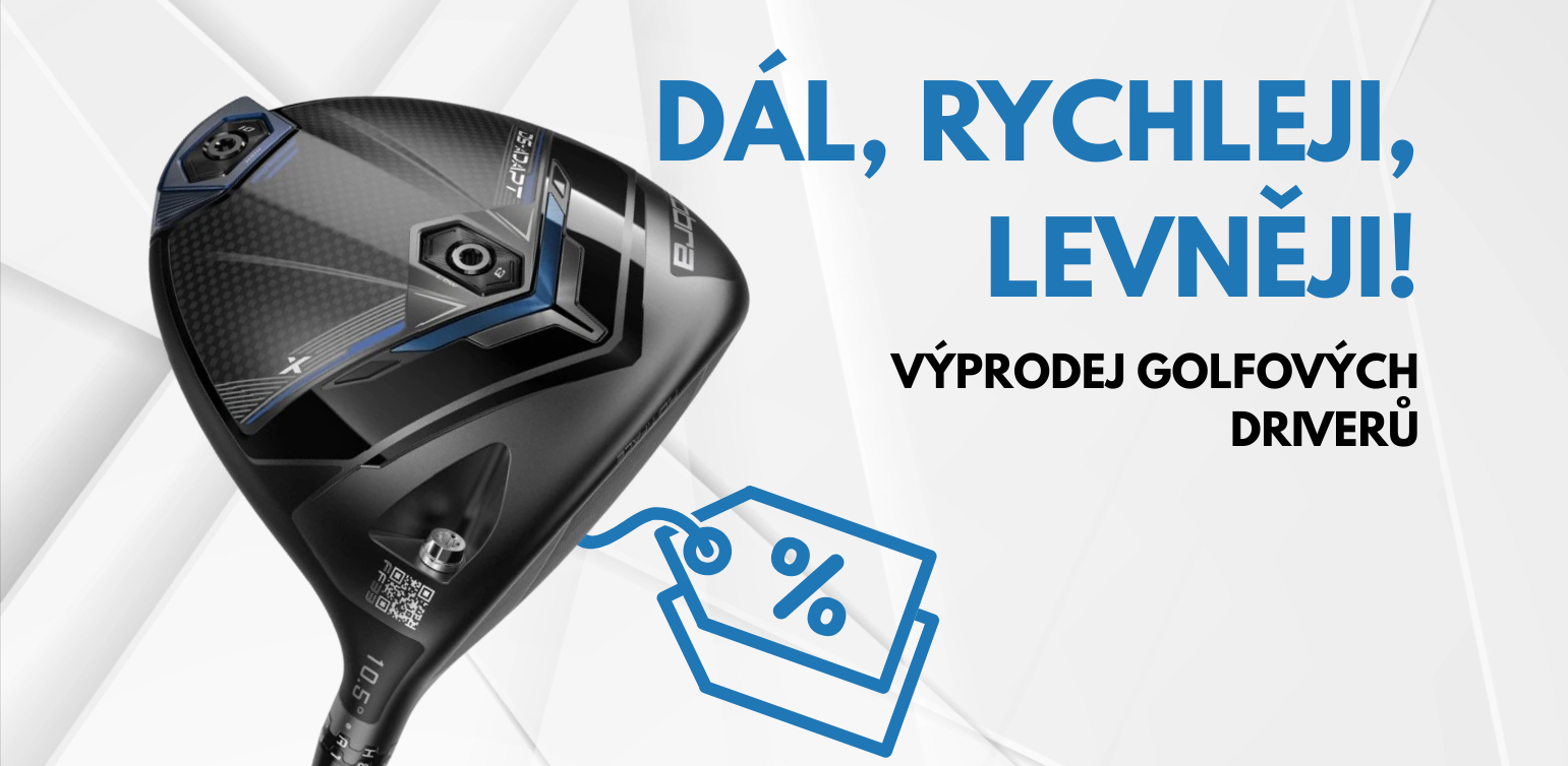 výprodej golfových driverů