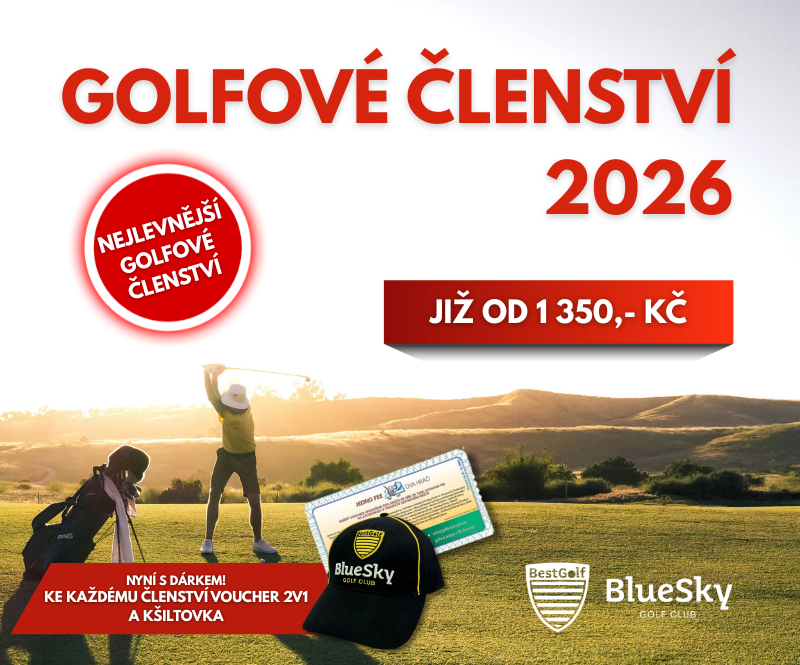golfové členství klub 2026