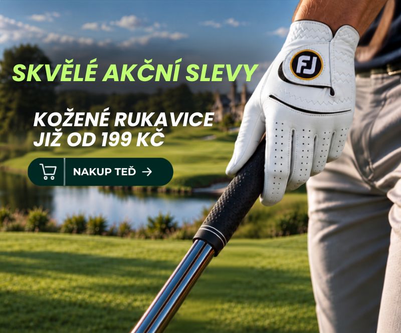 Skvělé slevy na golfové rukavice