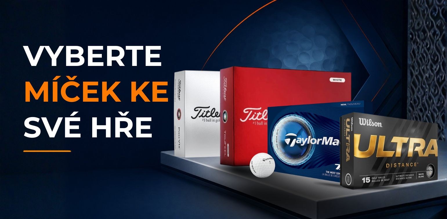 Golfové míčky letní akce 2026